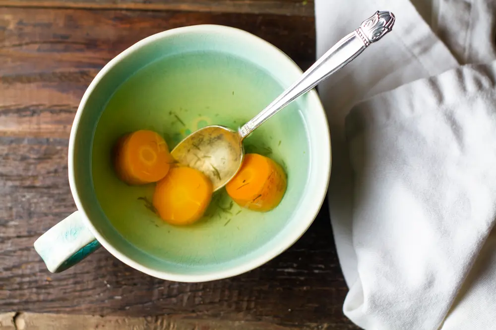 Gentle Vegetable Broth in cup