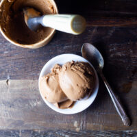 Chocolate Avocado Ice Cream photo