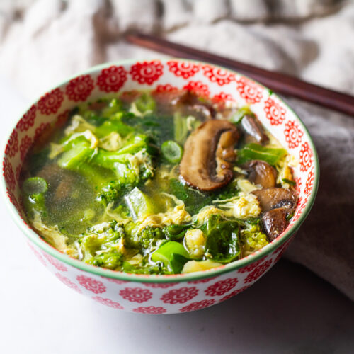 Egg Drop Soup {veggie} image