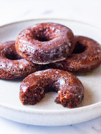 Glazed Chocolate Donuts image