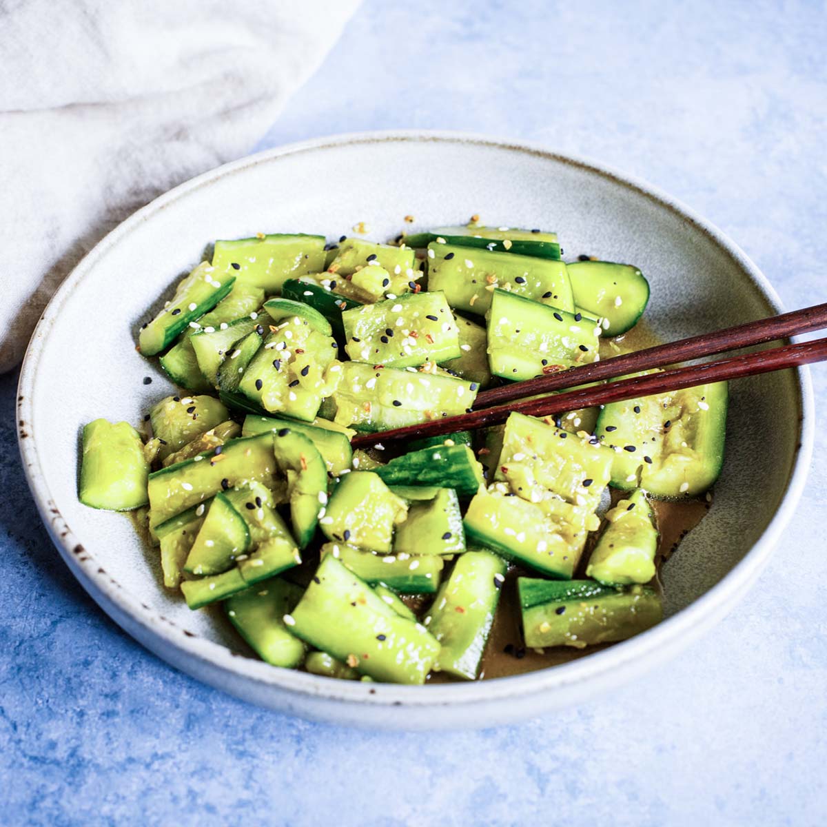 Asian Smashed Cucumber Salad