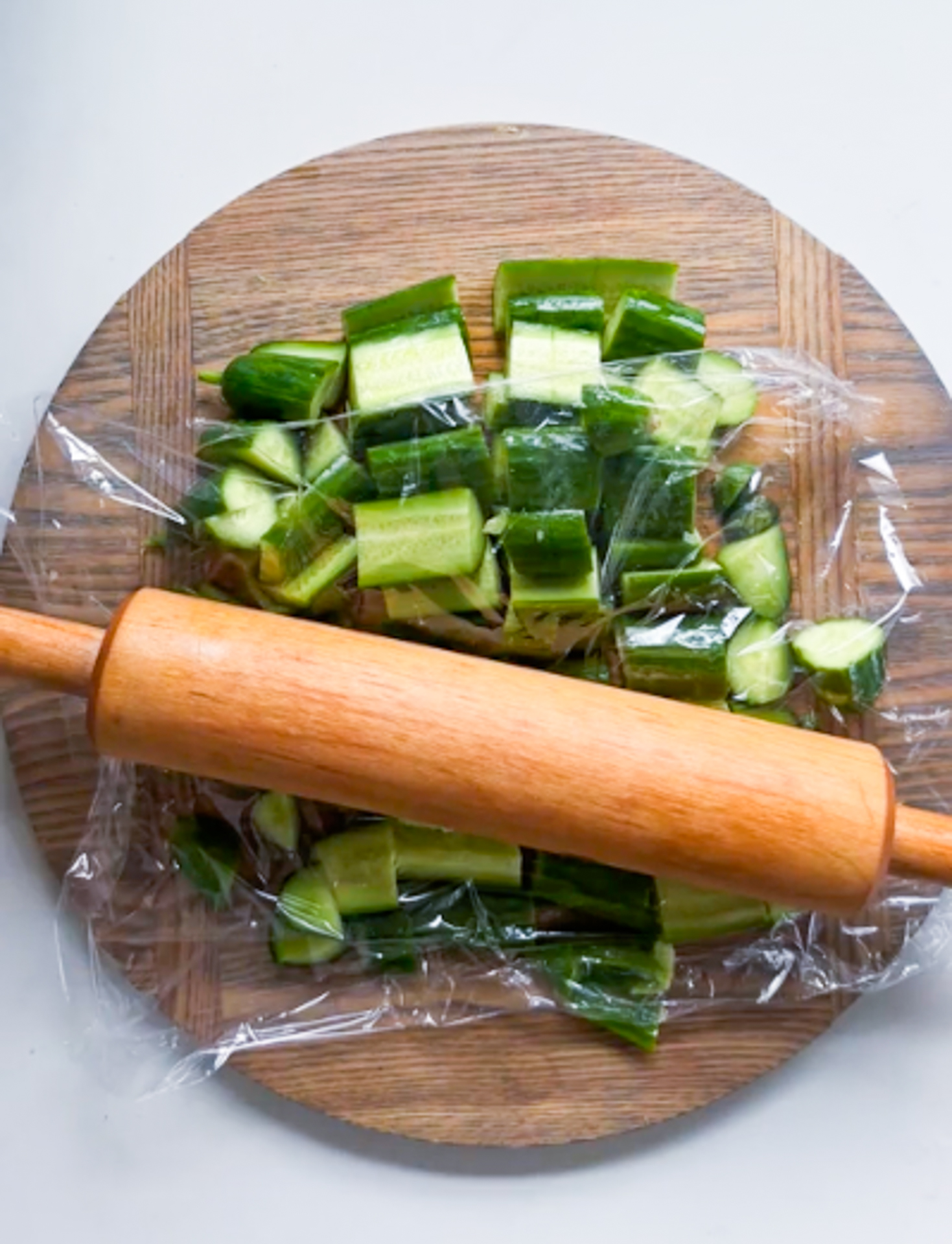 Asian Smashed Cucumber Salad image
