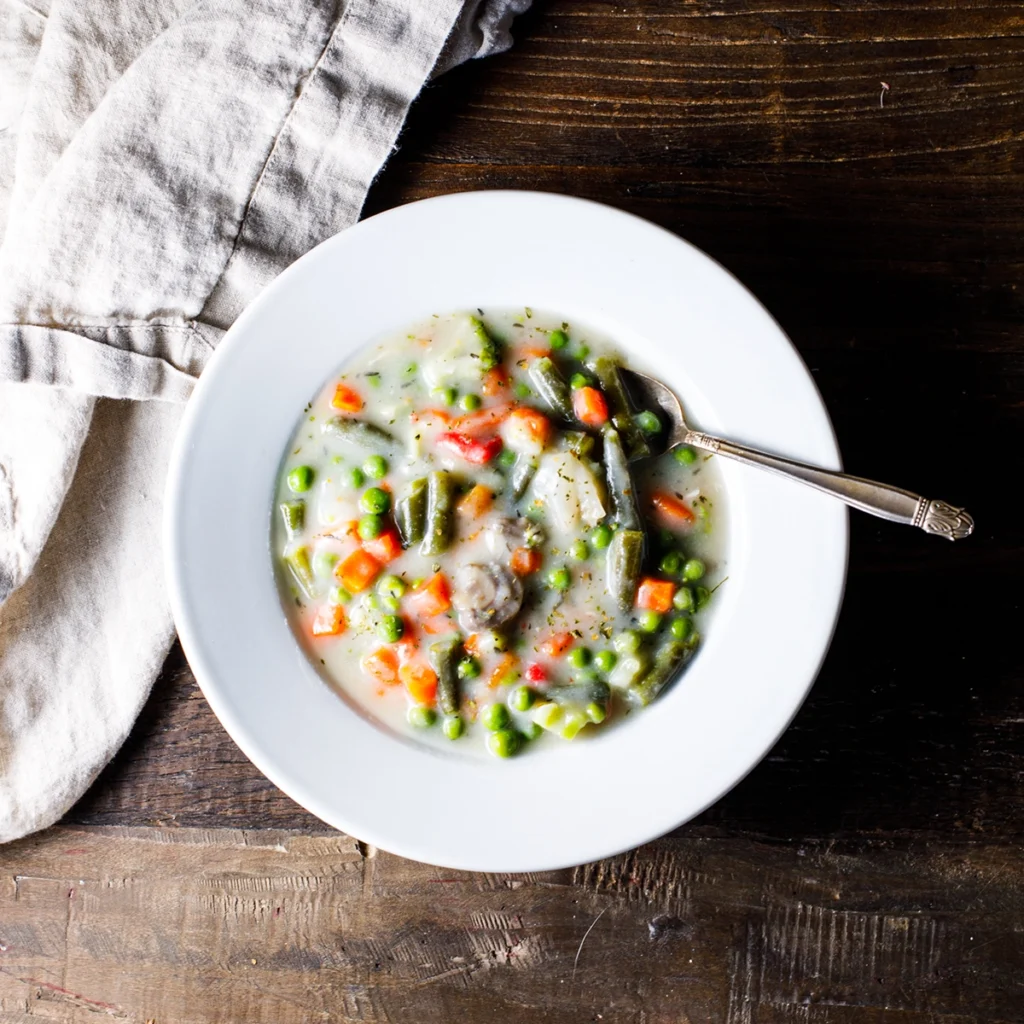 Creamy Vegetable Soup image
