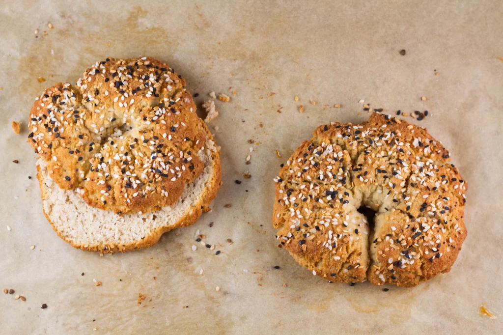 Bagels grain free overhead image