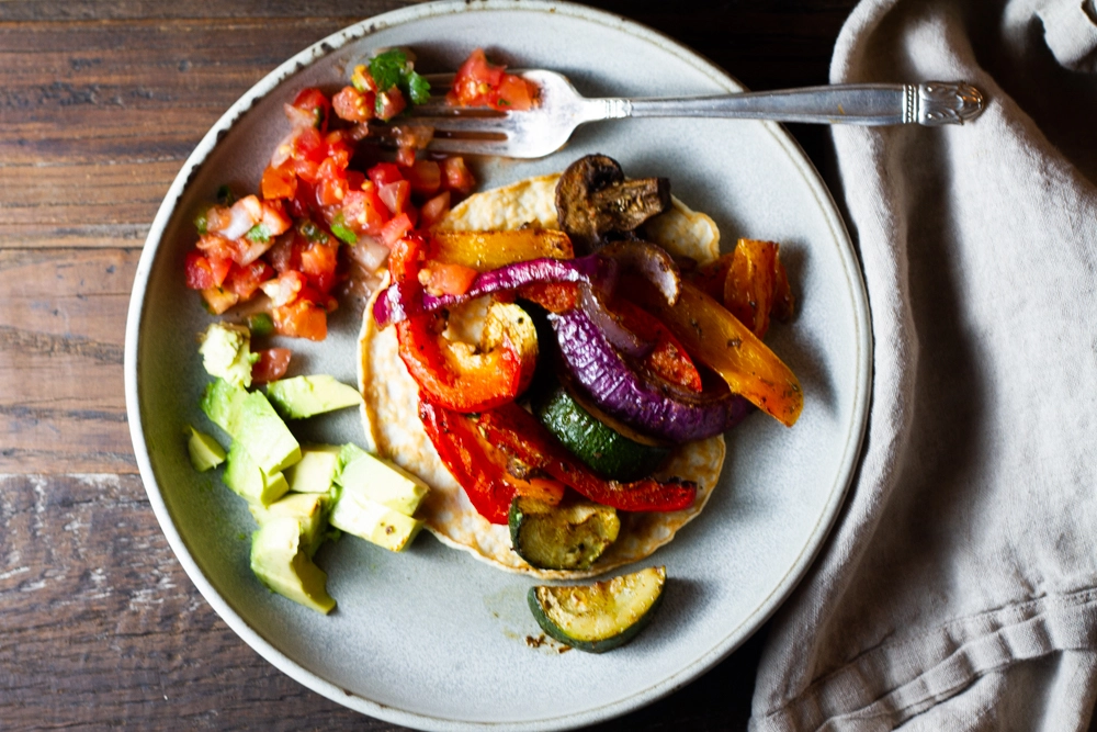 Roasted Veggie Fajitas image