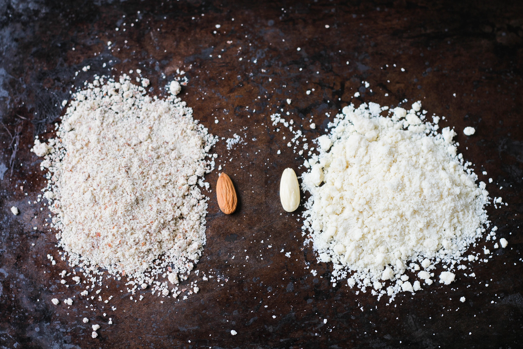 Almond flour versus blanched almond flour image