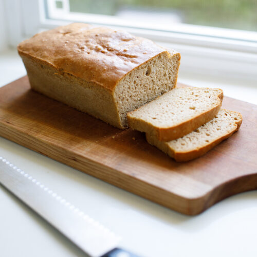 Cashew Sandwich Bread sliced image