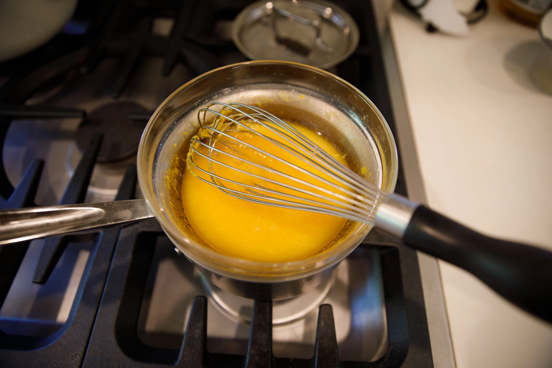 Lemon Curd water bath image