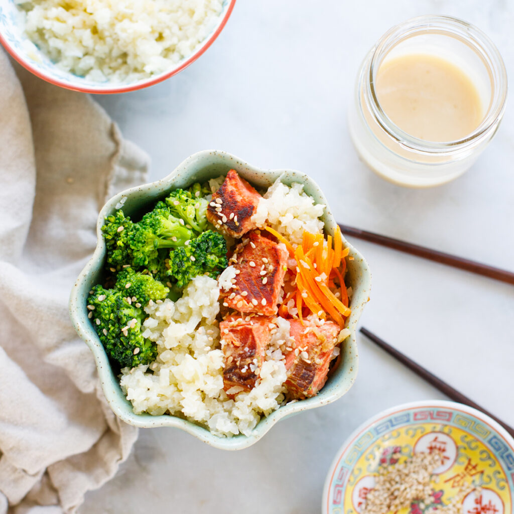 Coconut Cauliflower Rice Bowl