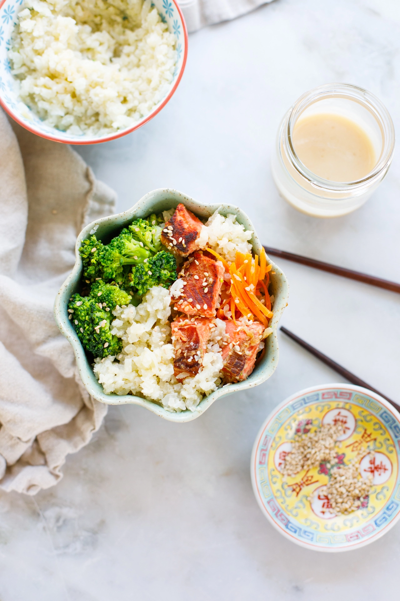 Coconut Cauliflower Rice Bowl