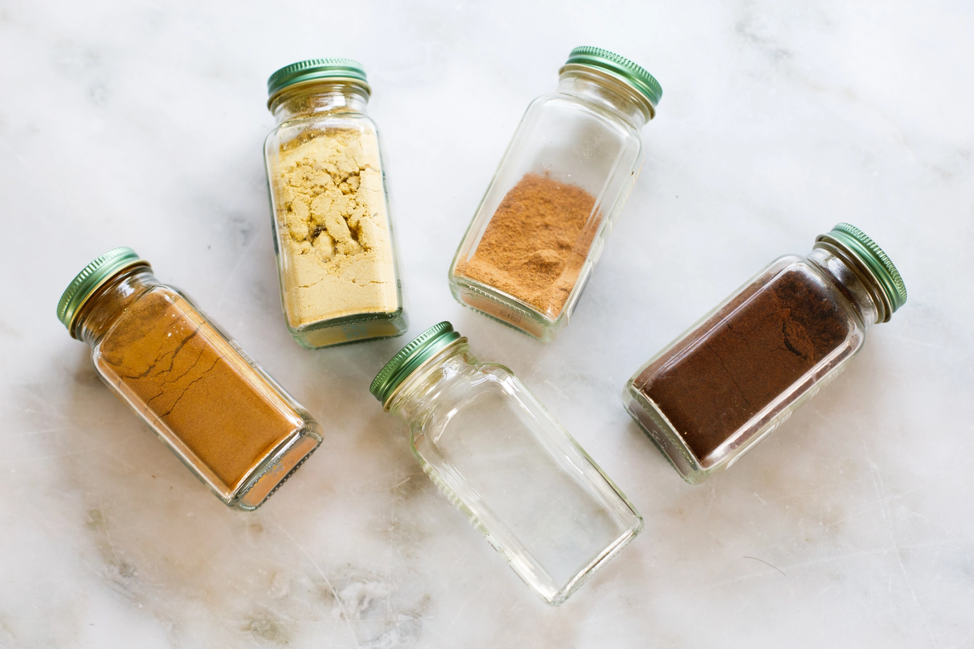 Pumpkin Pie Spice Blend bottles