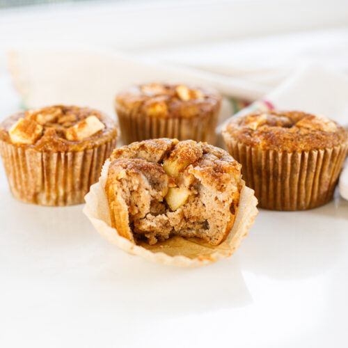 Apple Cinnamon Muffins {coconut flour}