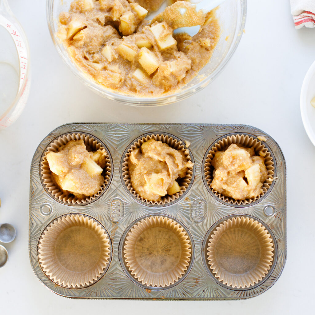 Apple Cinnamon Muffins {almond & coconut}