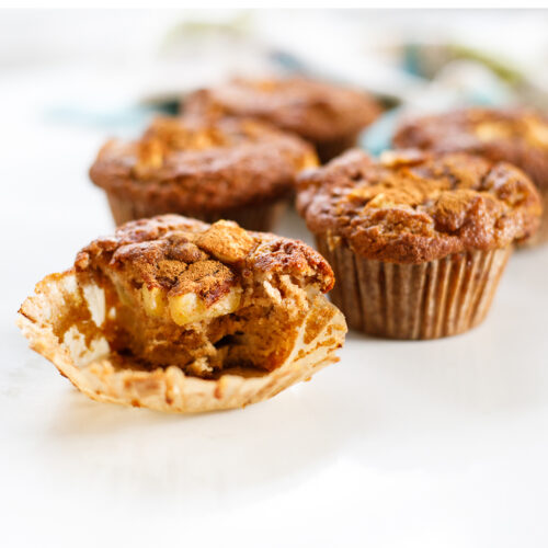 Apple Cinnamon Muffins {almond flour}