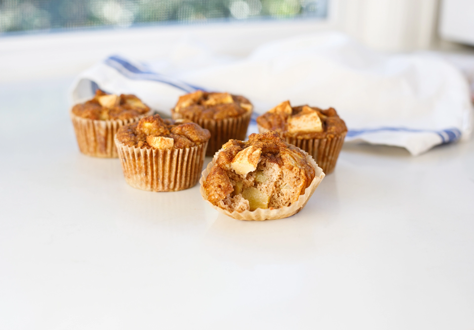 Apple Cinnamon Muffins {almond & coconut flour}