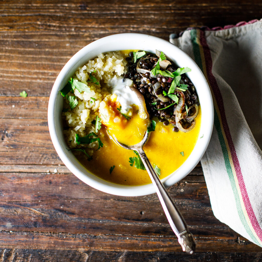 Butternut Squash Curry Bowl