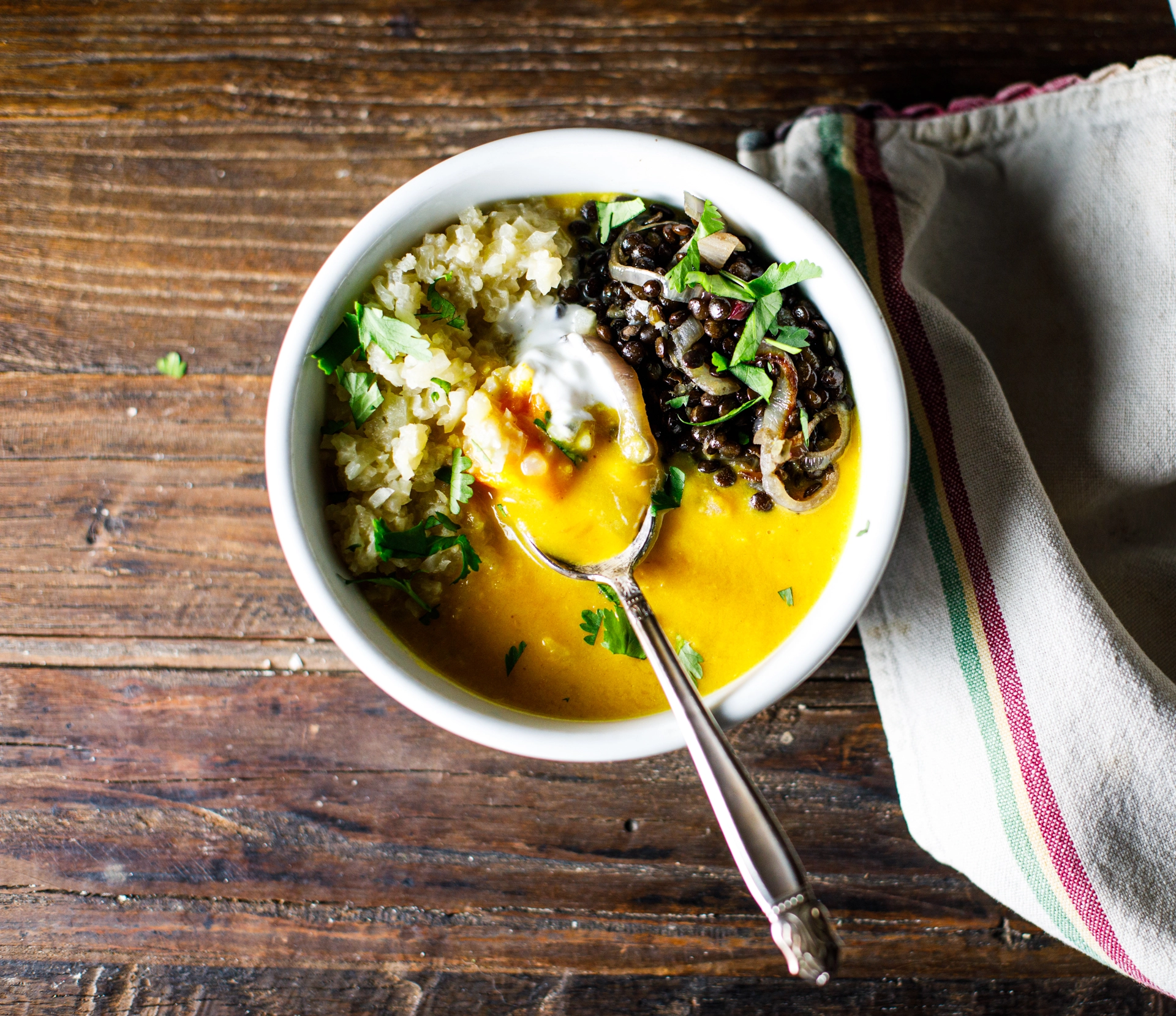 Butternut Squash Curry Bowl 