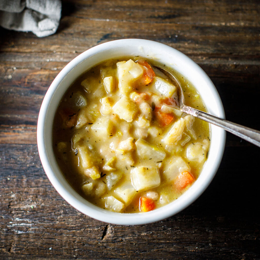 Celery Root Soup