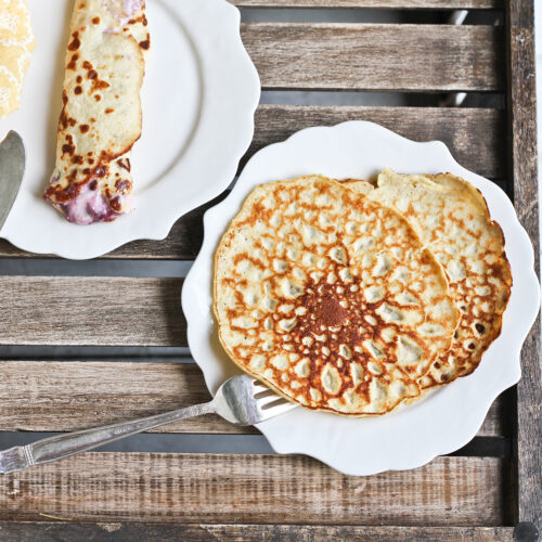 Crepes {coconut flour}