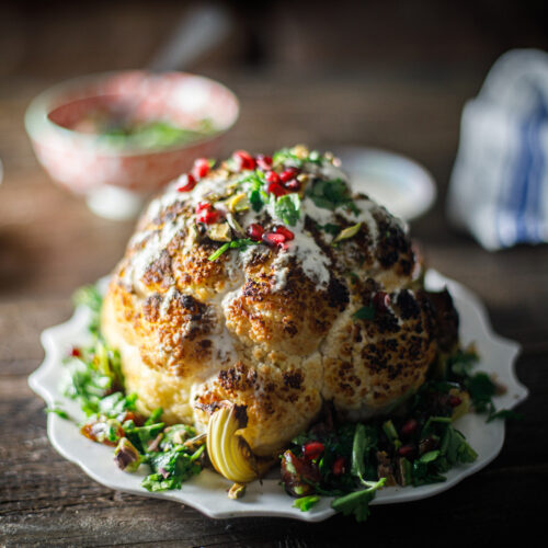 Whole Roasted Cauliflower