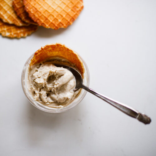Tahini Banana Soft Serve