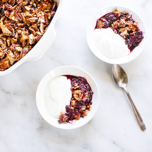 Granola Berry Crisp
