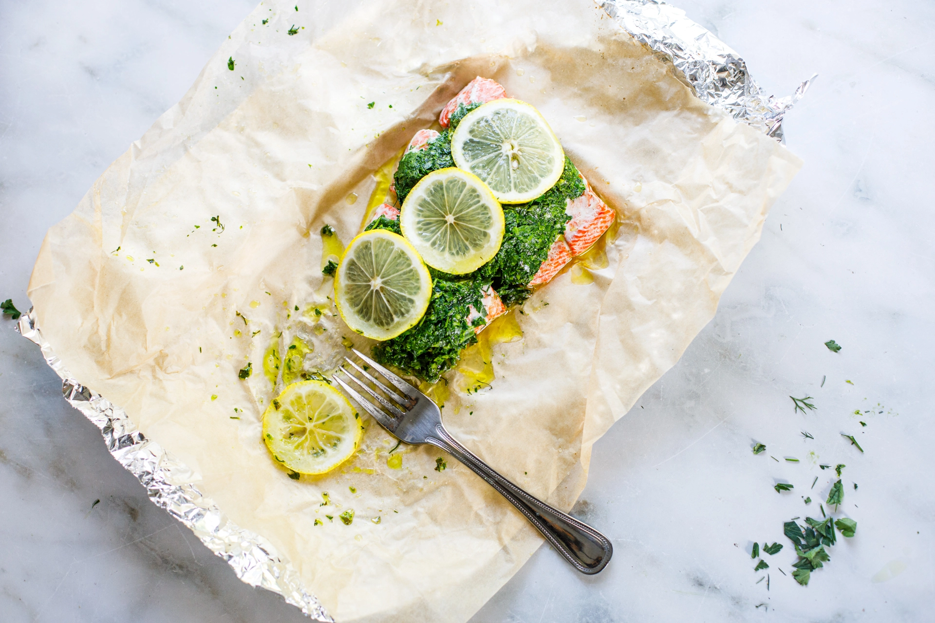  Salmon Herb Bake after baking