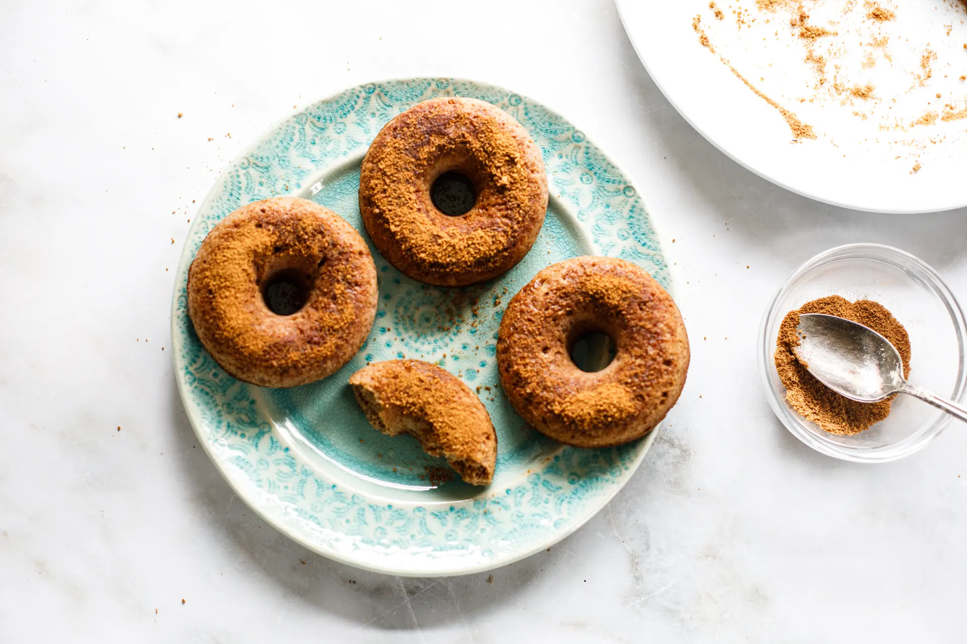 Apple Cider Donuts on plate