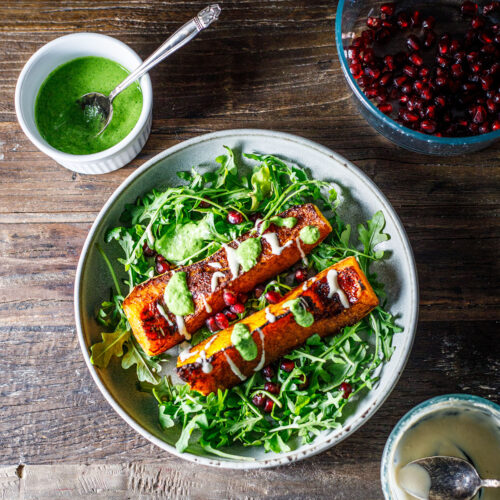 Spiced Roasted Squash Salad