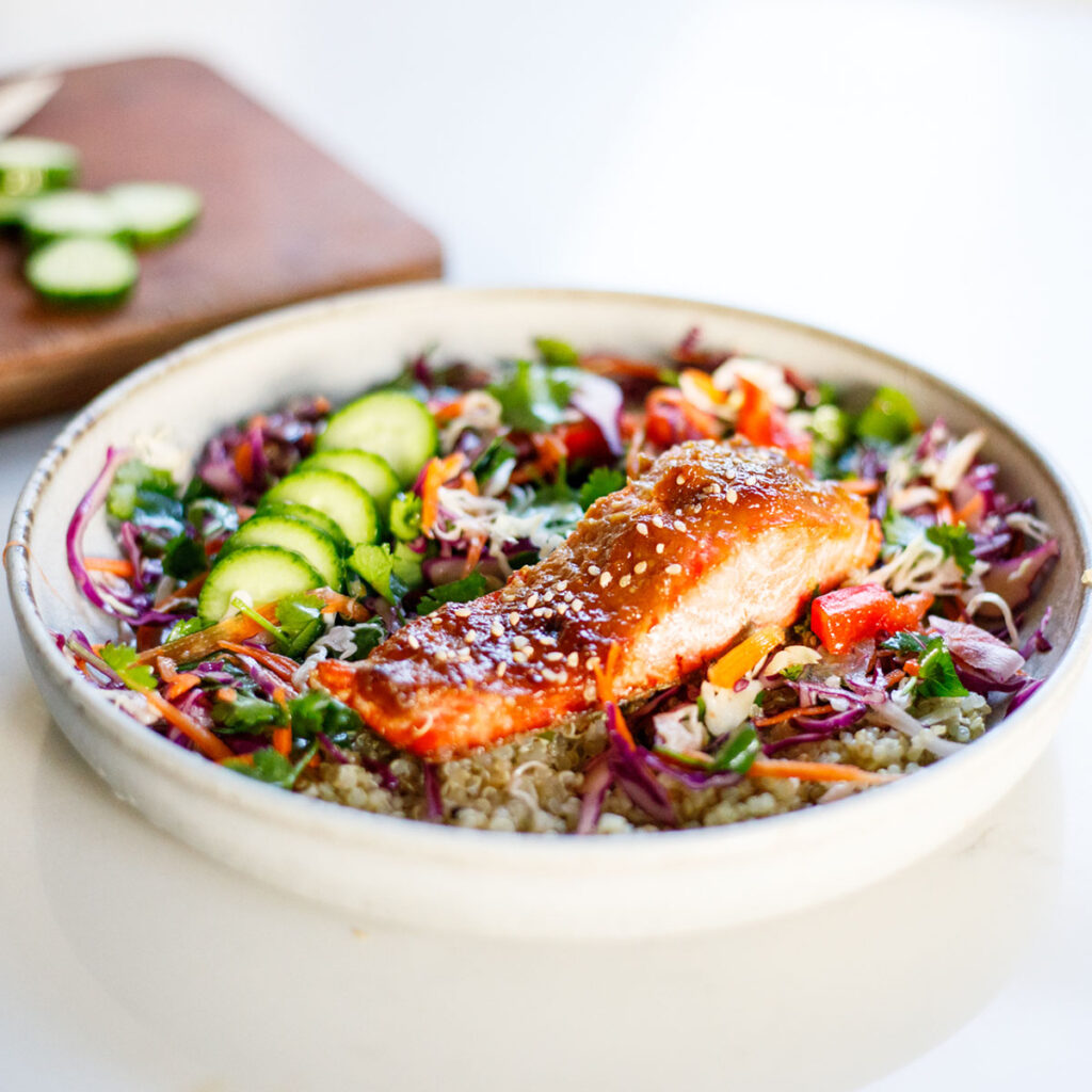 Glazed MIso Salmon