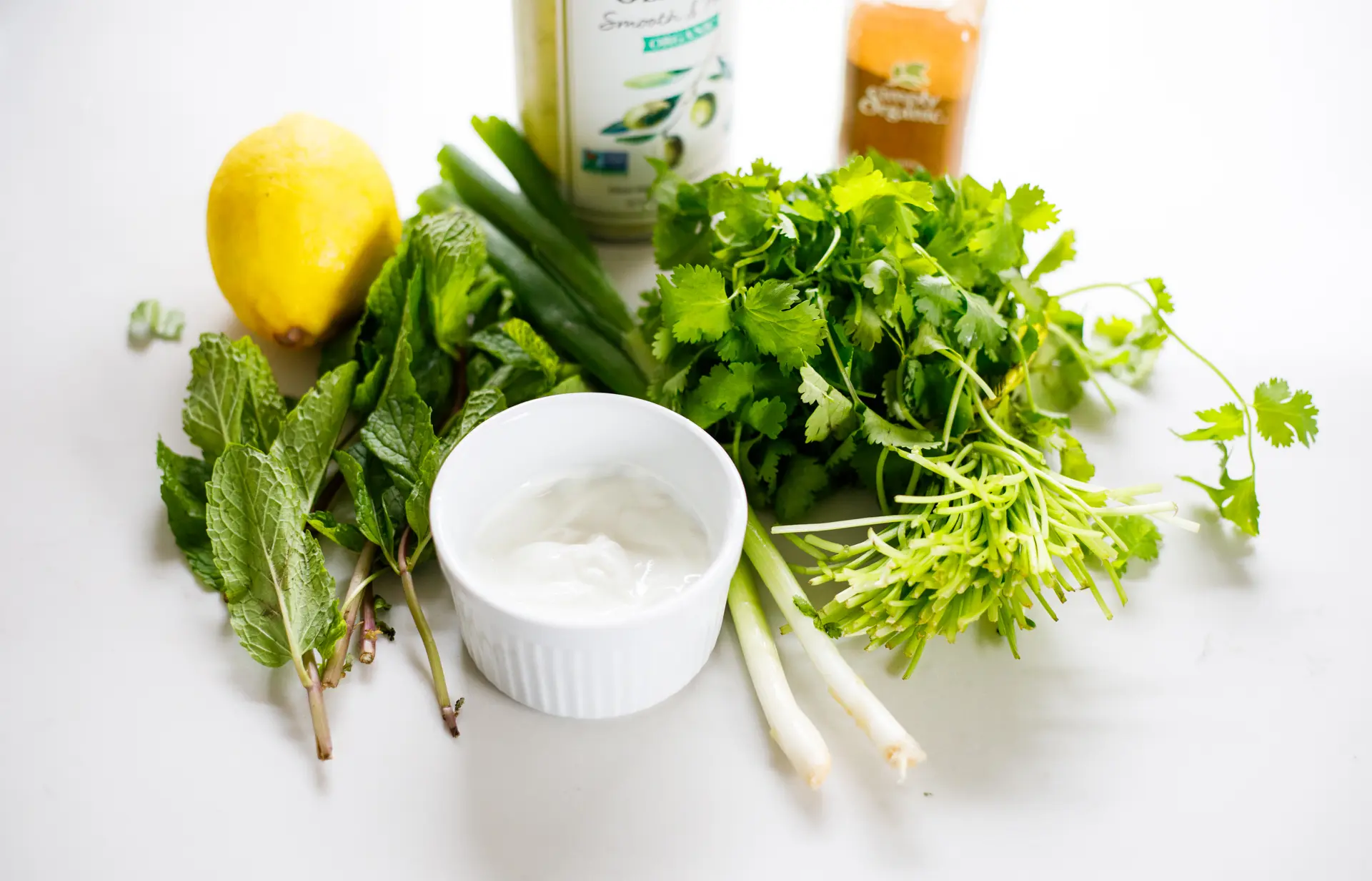 Mint Chutney ingredients