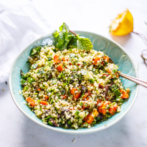 Moroccan Roasted Carrot Salad