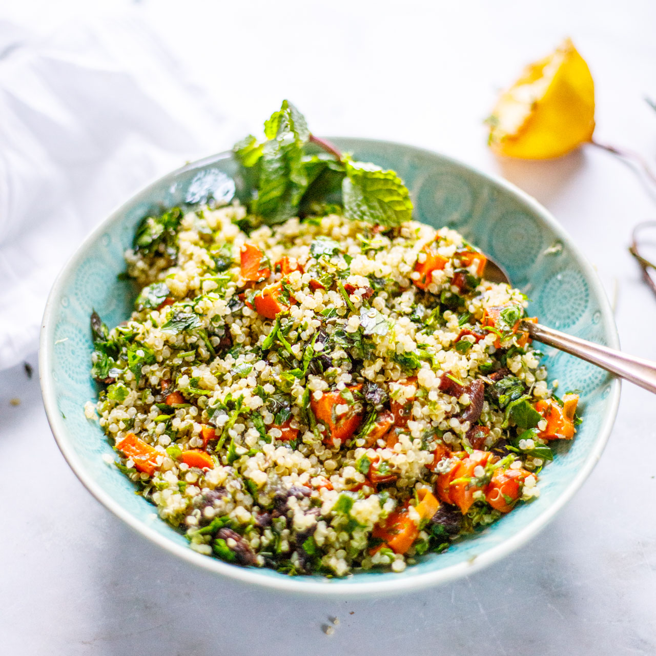 Moroccan Roasted Carrot Salad