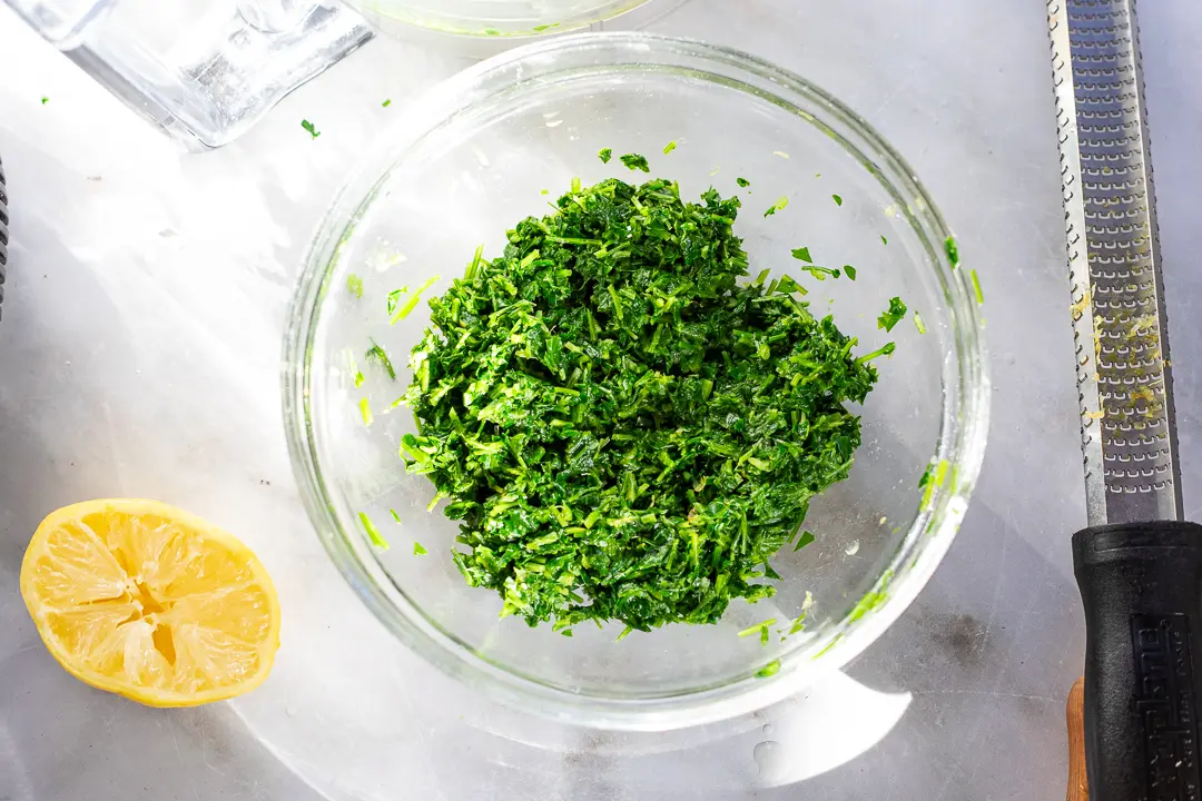 Parsley gremolata