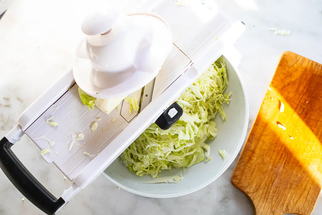 Shredded cabbage