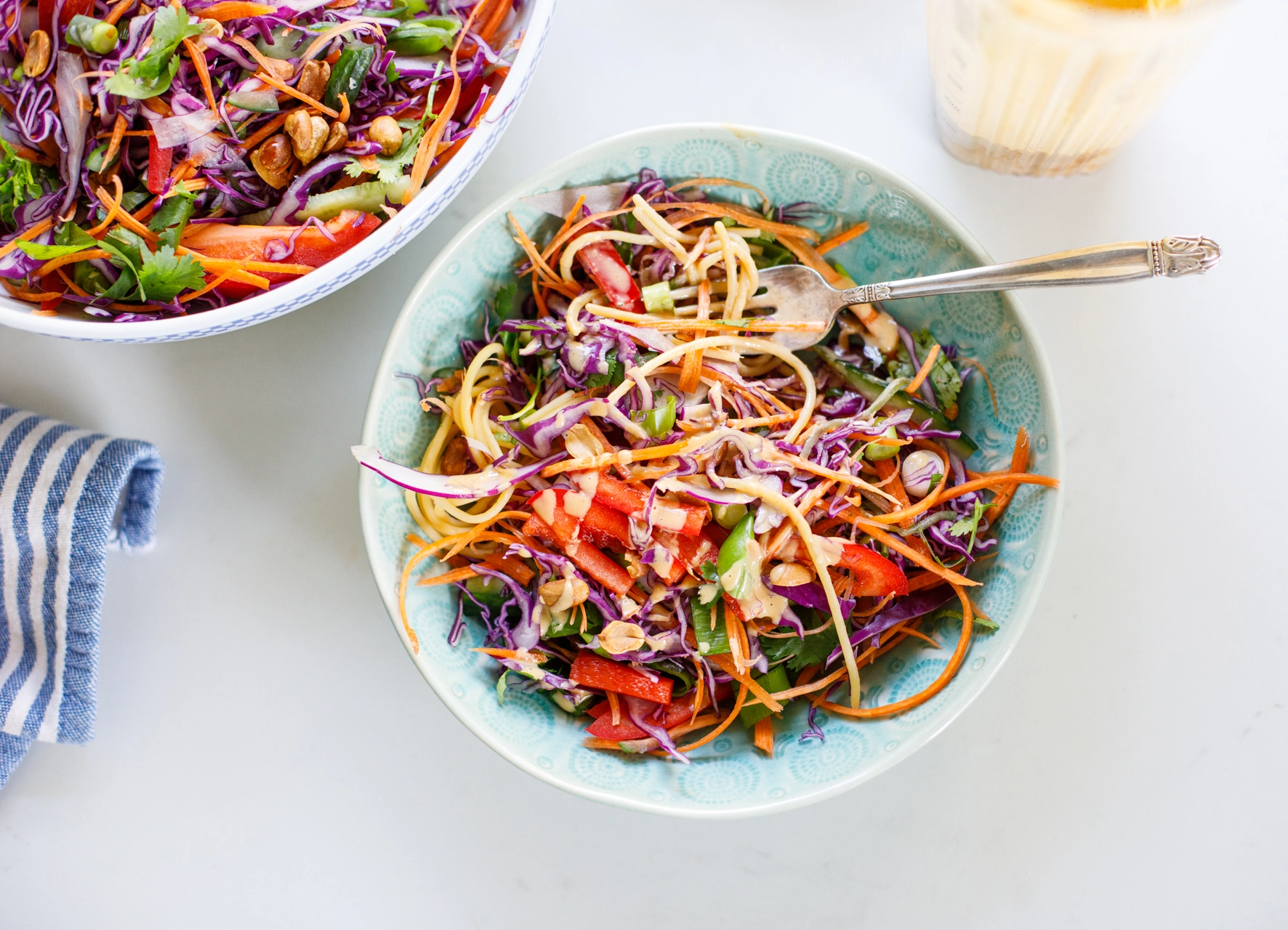 Rainbow Noodle Salad
