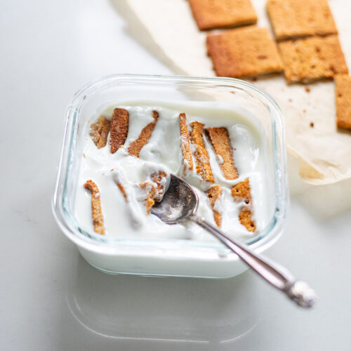 Girl Dinner Yogurt Cheesecake