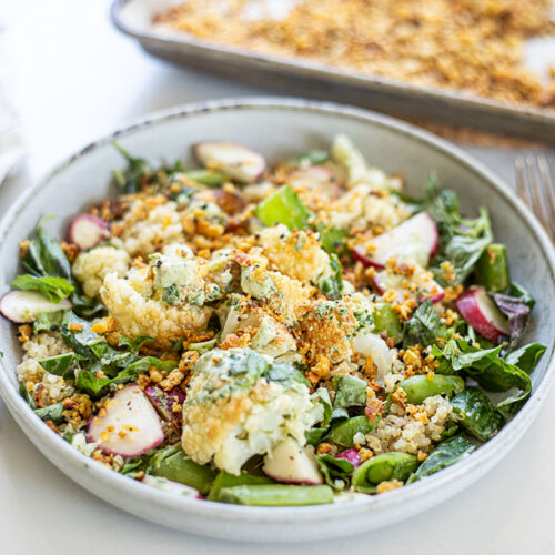 Roasted Cauliflower Salad