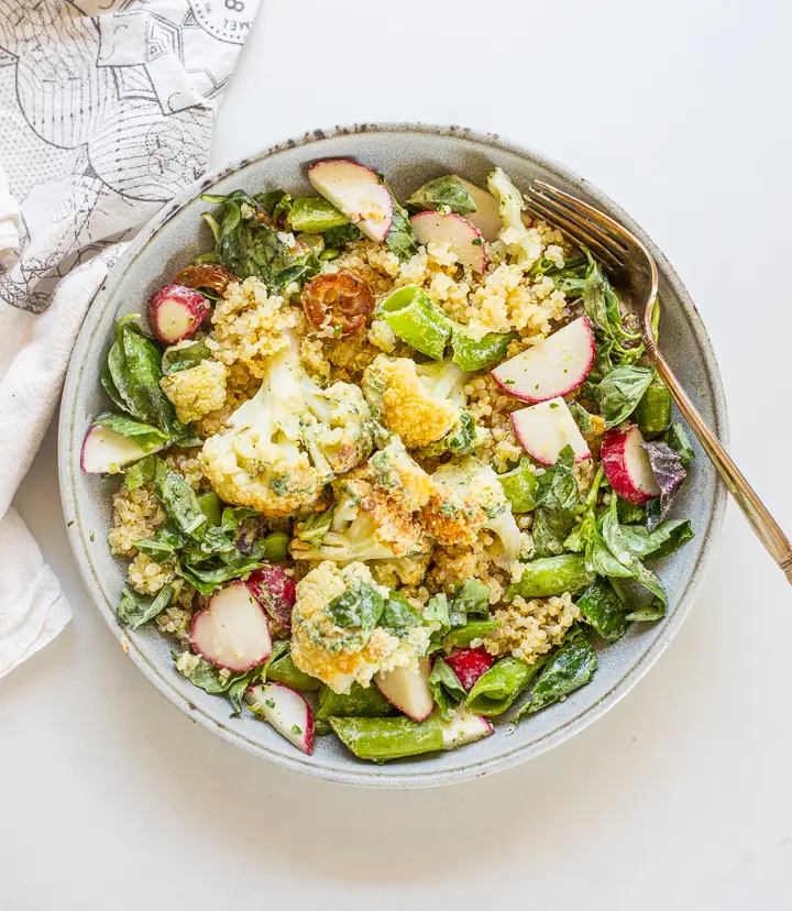 Roasted Cauliflower Salad