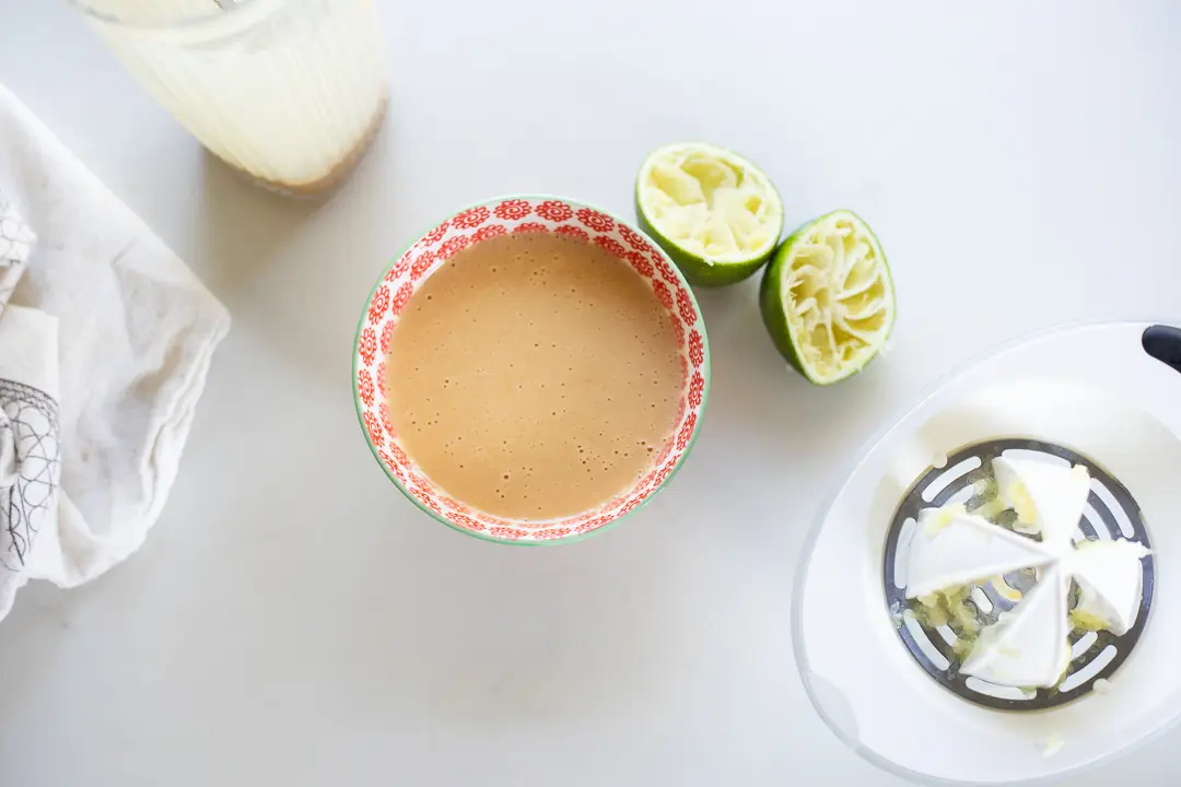 coconut lime dressing