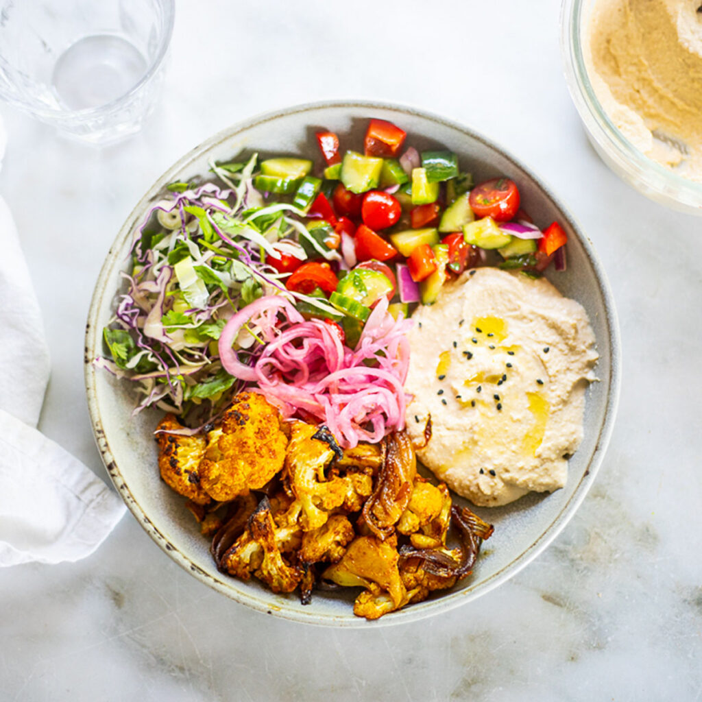 Shawarma Hummis Bowl