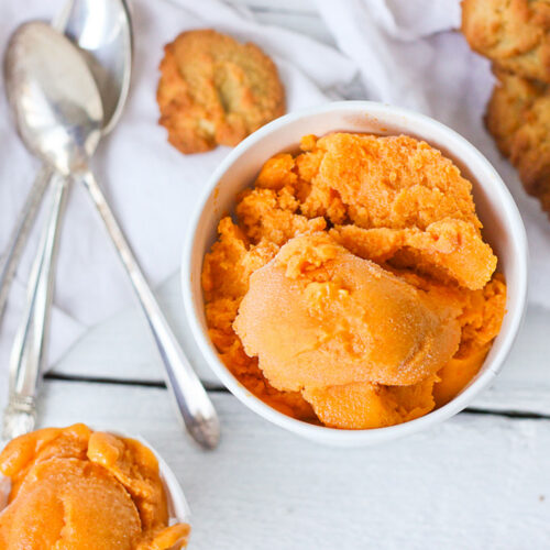Apricot Frozen Yogurt