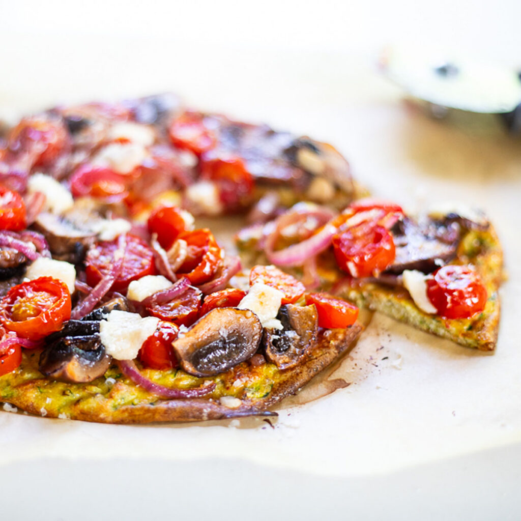 Zucchini Pizza Pie
