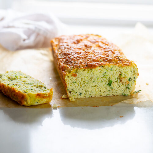 Cheddar Zucchini Bread {coconut flour}