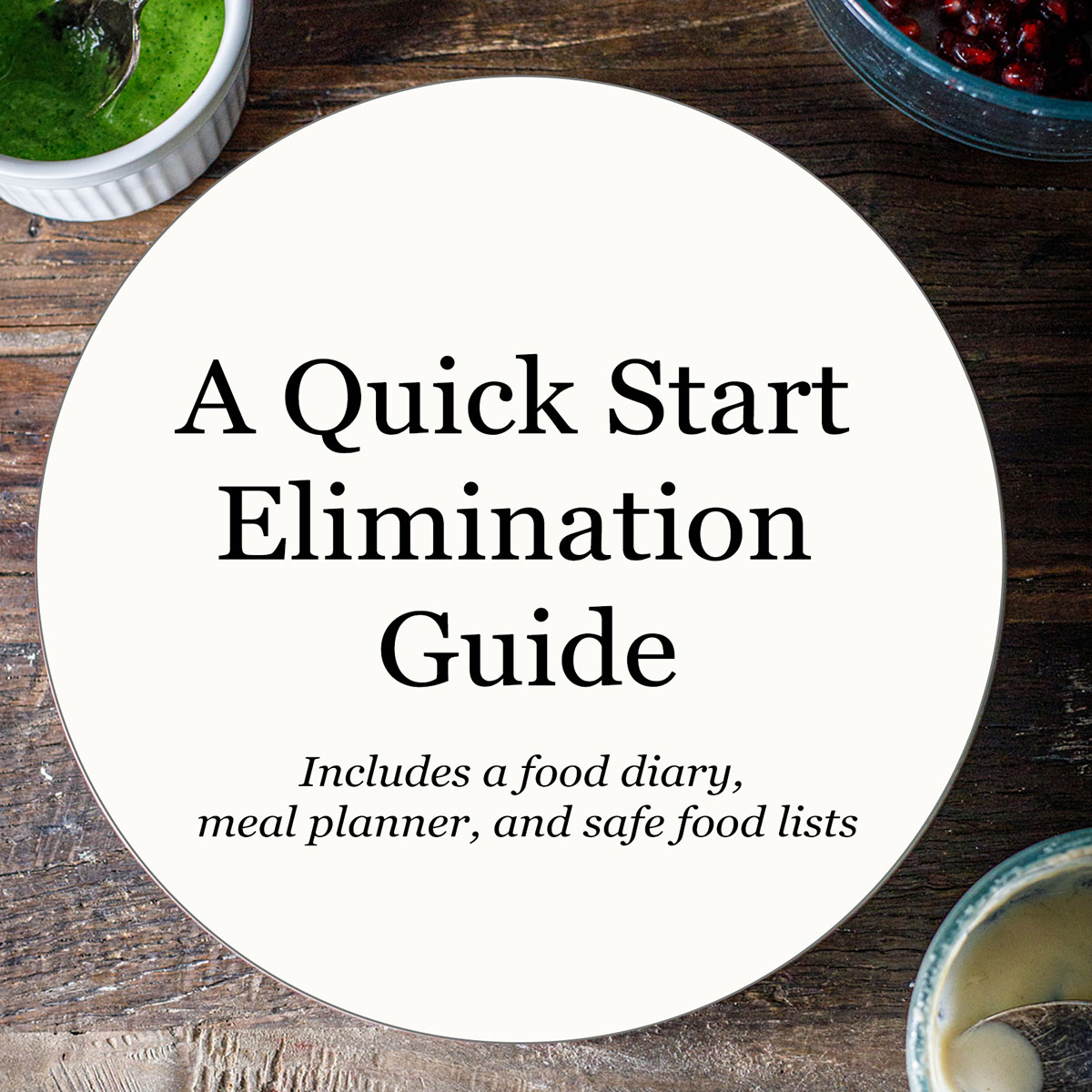 The cover to the Quick Start Elimination Guide